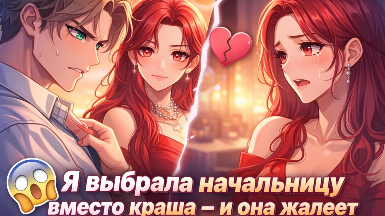 📖Я выбрала начальницу вместо краша — и она жалеет