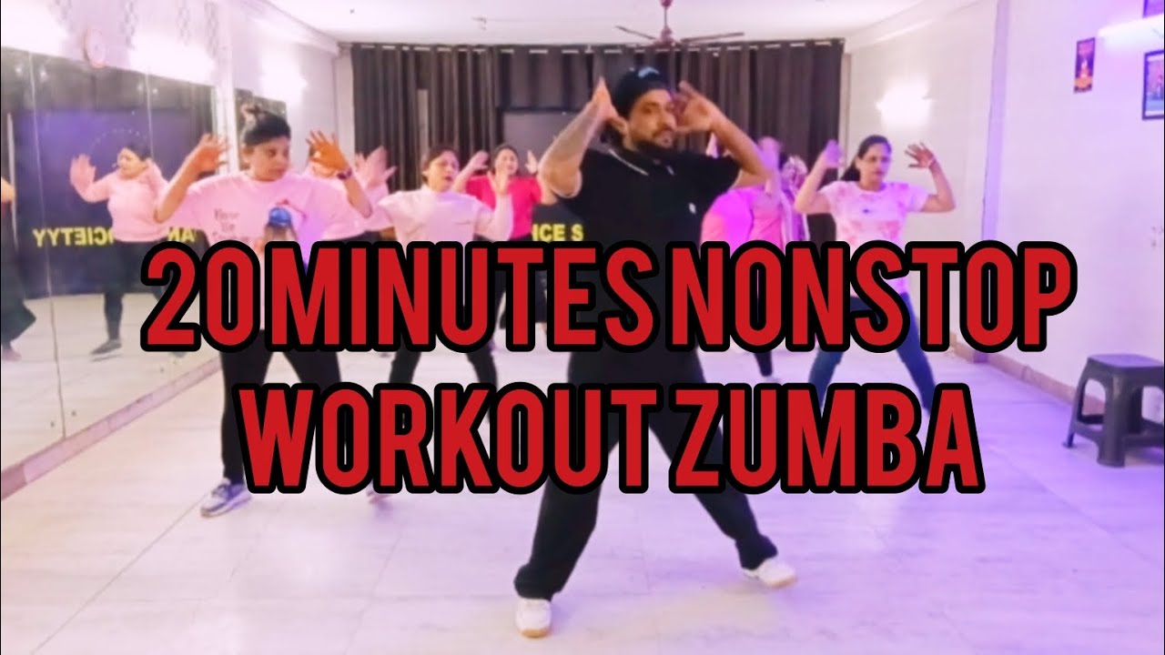 20 minutes nonstop workout zumba #fitness #zumba #arobic #workout 