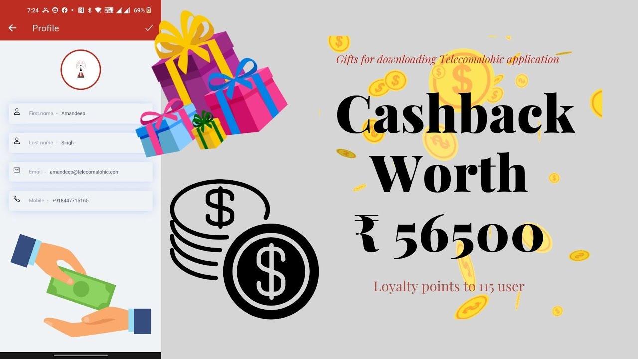 Cashback Worth ₹56500