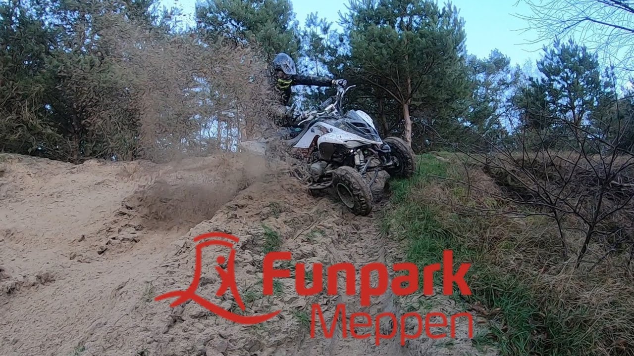 Funpark Meppen || Part 2 || der geheime Ort || Kymco || Yamaha || Quad || ATV