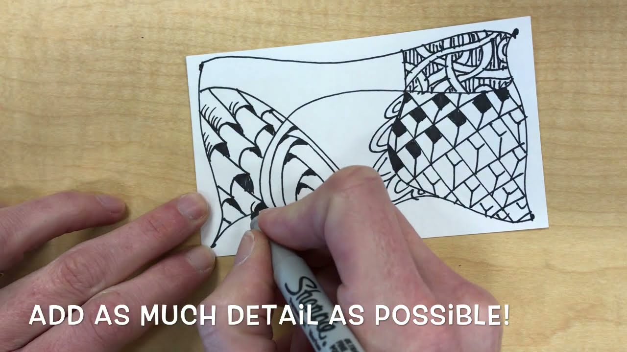 How To Create A Zentangle