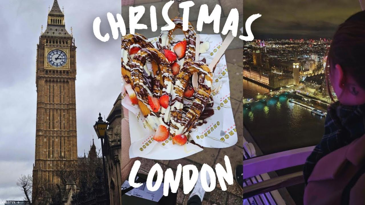 Travel Vlog ✈️ | Londres à Noël ( MAGIQUE ! ) | Béatrix +