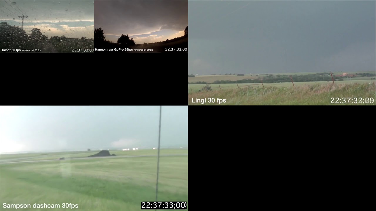 el reno Tornado may 31 2013 EF3+ (Synced view 16 way view) (V0.8)