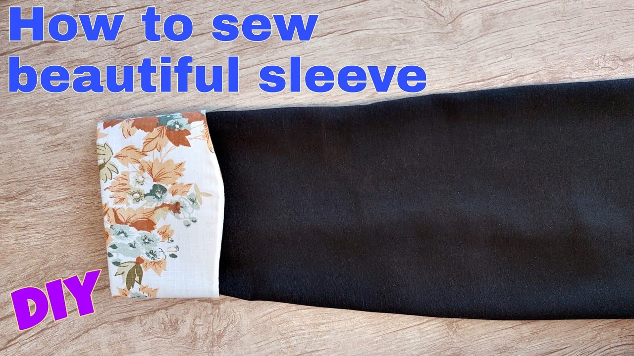 How To Sew Sleeve Pocket | DIY | Cutting and Stitching