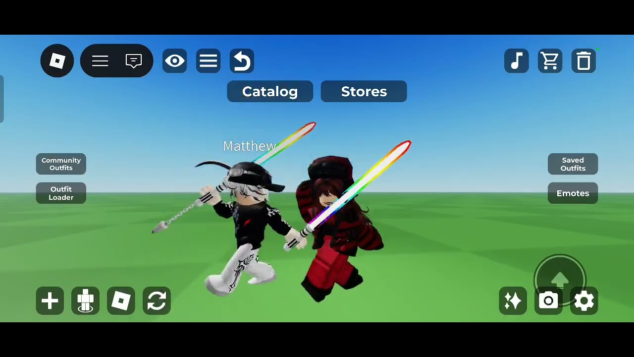 Playing catalog with my cousin 