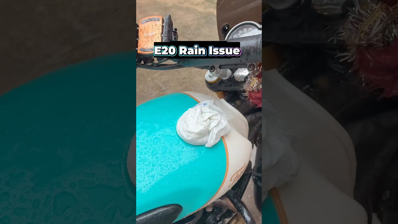 How E20 Petrol & Rainwater Can Harm Your Bike Engine & Fuel Line | E20 Petrol Problems & Solution