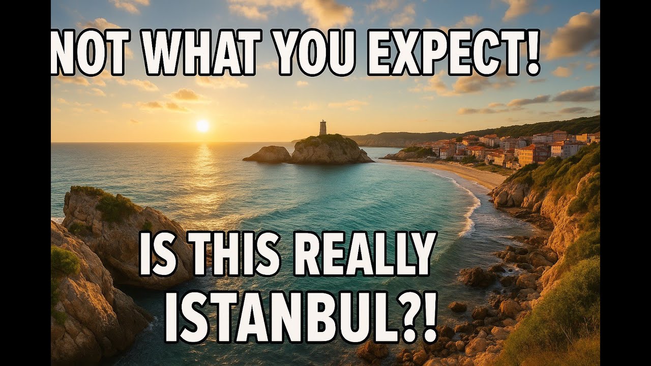 Istanbul Turkey 4K Driving   Day Trip to Şile