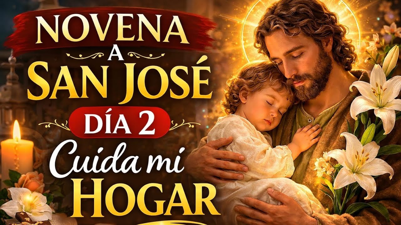 NOVENA A SAN JOSÉ - DÍA 2 PROTEGE MI FAMILIA 🙏🏻