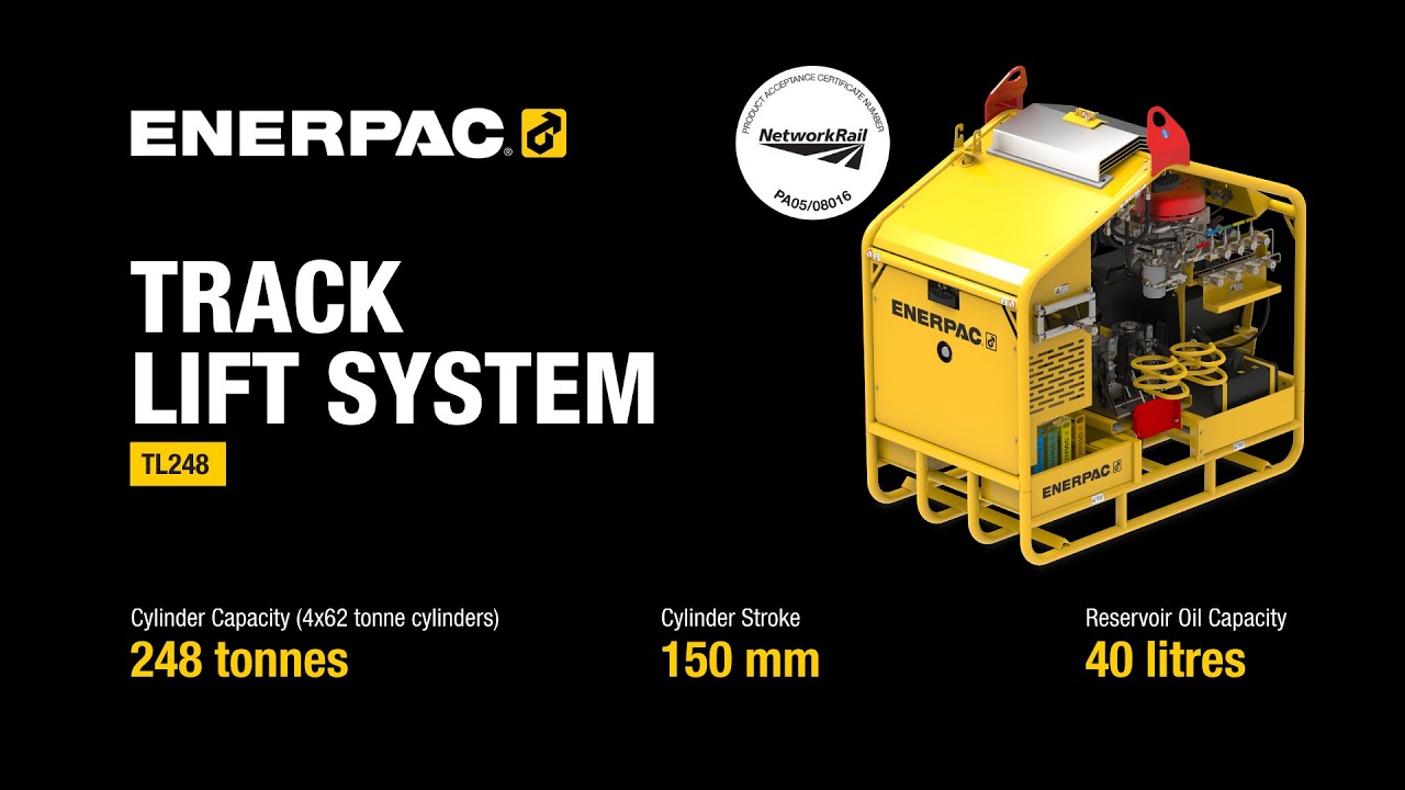 TL248 Track Lift System (Metric) | Enerpac