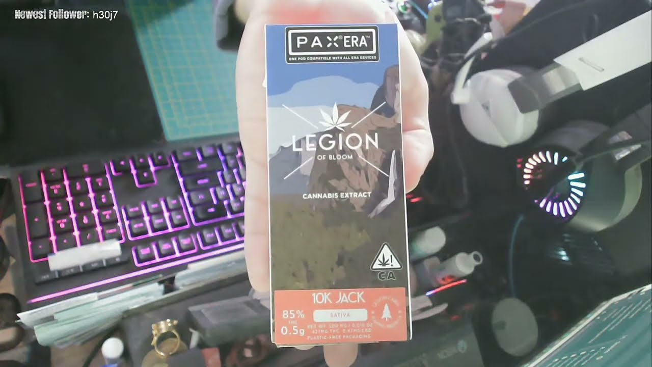 💸 Opening Pax Era 10k Jack .5g Pod 👀 Hand Cam . Clouds ✔️