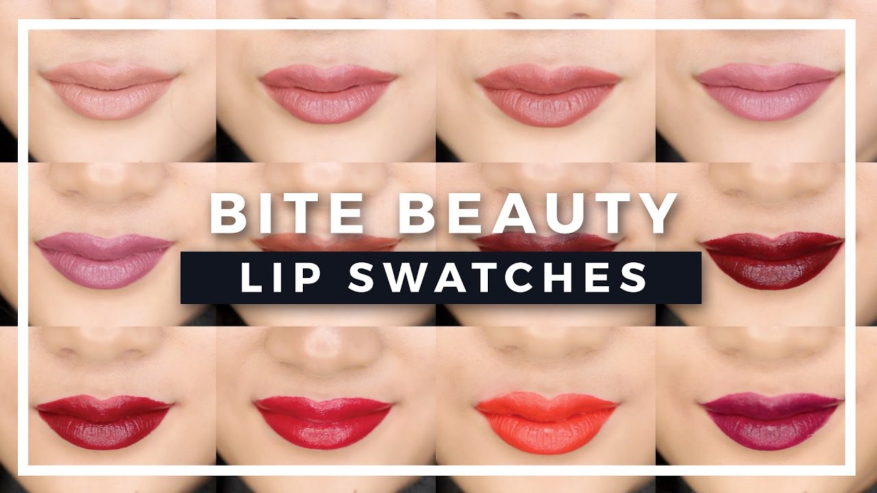 MY FAVE LIPSTICKS: Bite Beauty Lip Swatches & Review!
