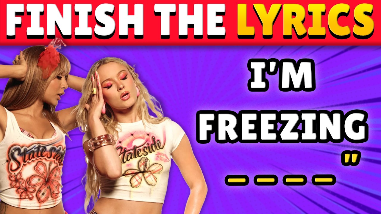 FINISH THE LYRICS: Viral Songs You've Heard 1000x on TikTok & Shorts 🎵 Music Quiz