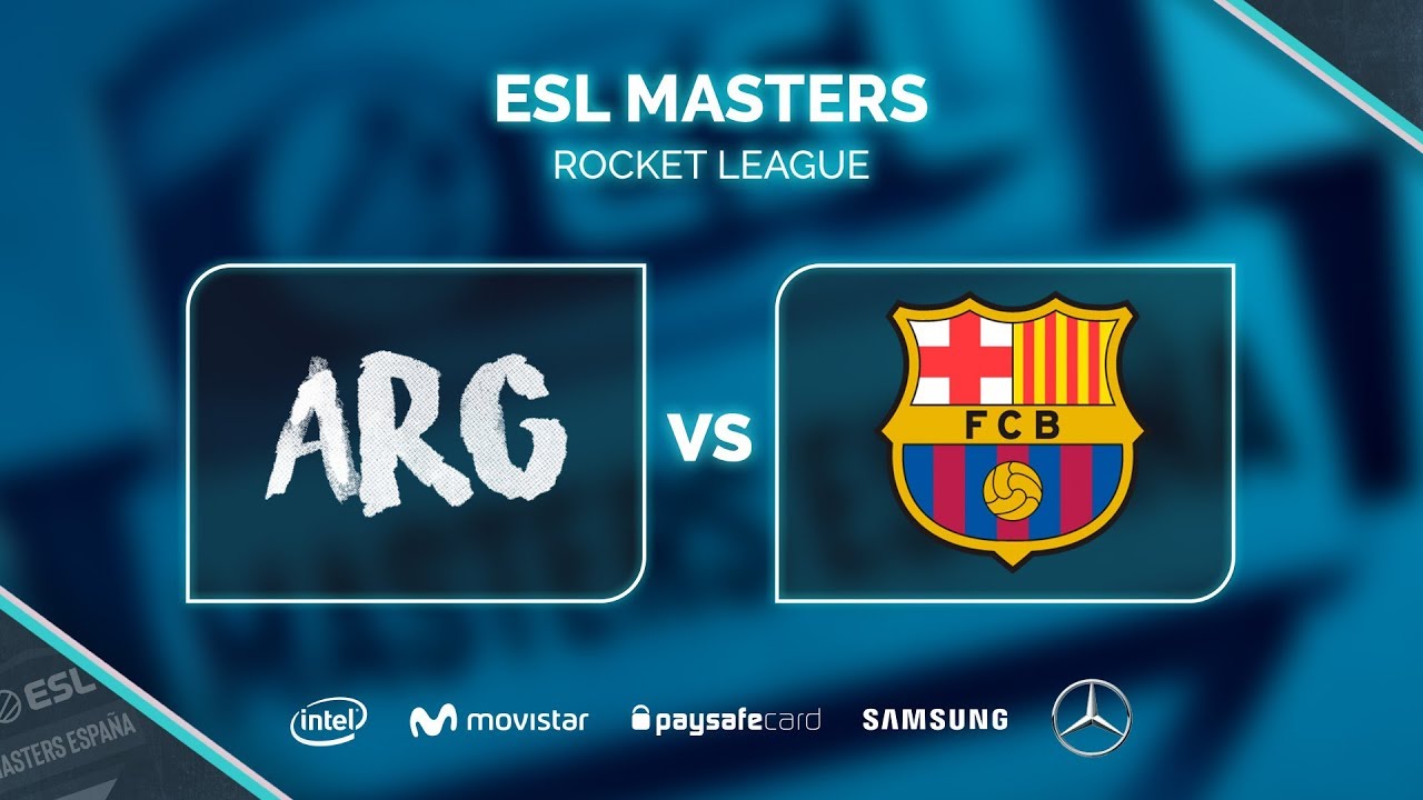 RL - FC Barcelona vs ARG - ESL Masters España Rocket League - Finales