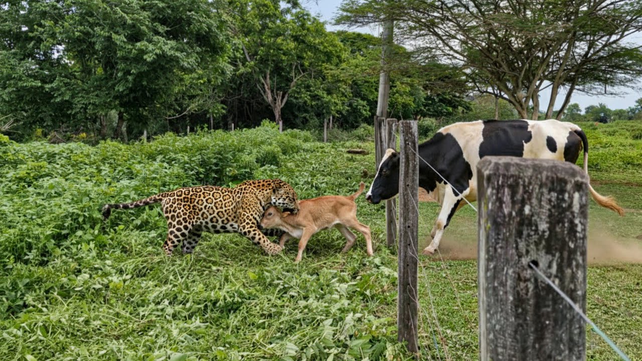 ONÇA COMEU OS BEZERROS DA FAZENDA E GATO-MARACAJÁ ATACOU AS GALINHAS