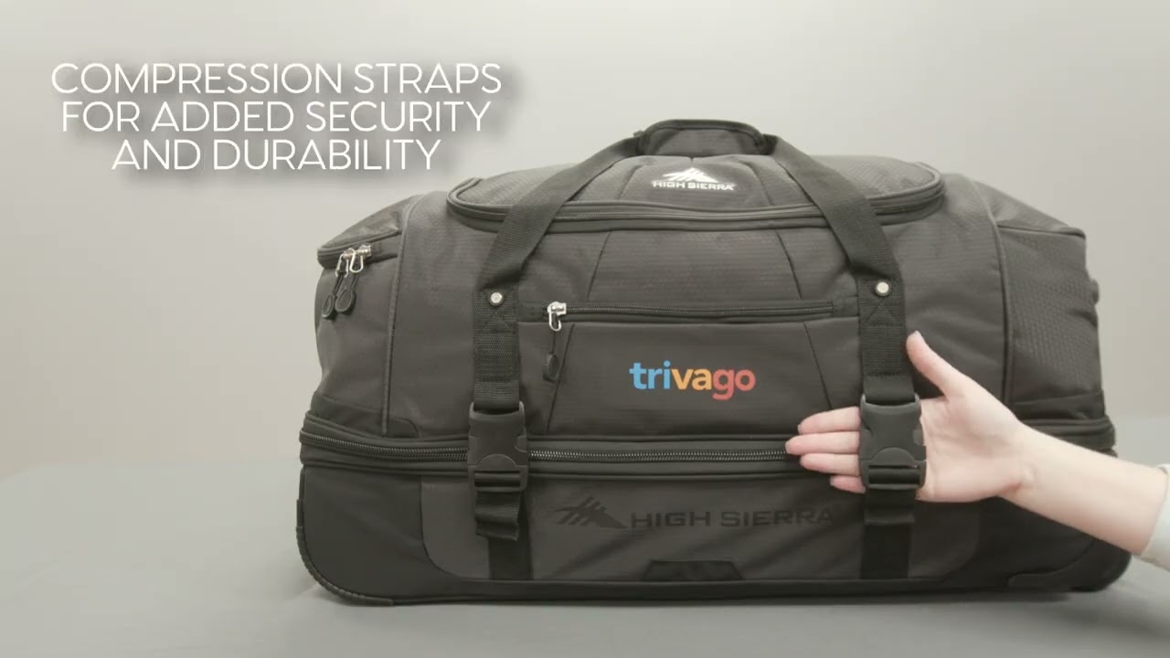 High Sierra&reg; Fairlead Drop Bottom Wheeled Duffel (#102316, #102317, #102318)
