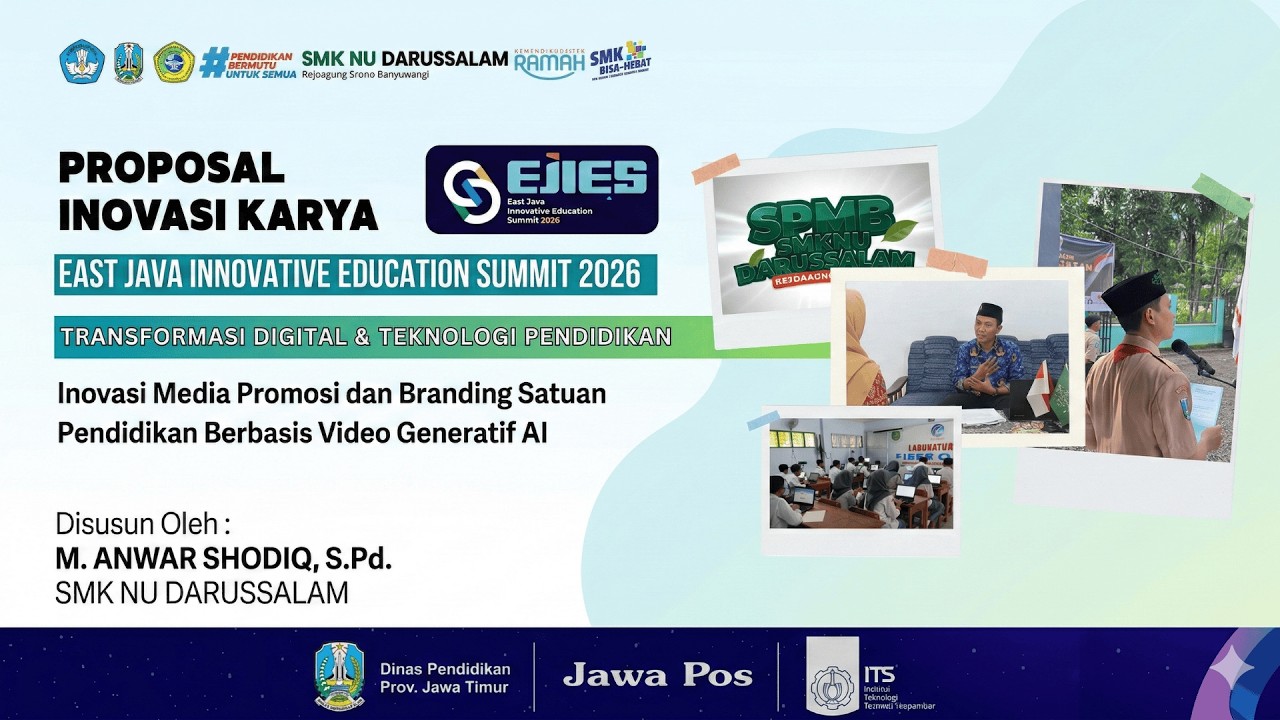 Strategi Branding Sekolah Modern melalui Inovasi Video Generatif AI | EJIES 2026