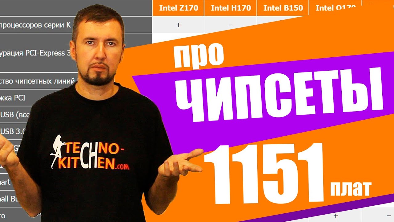 Про чипсеты 1151 плат