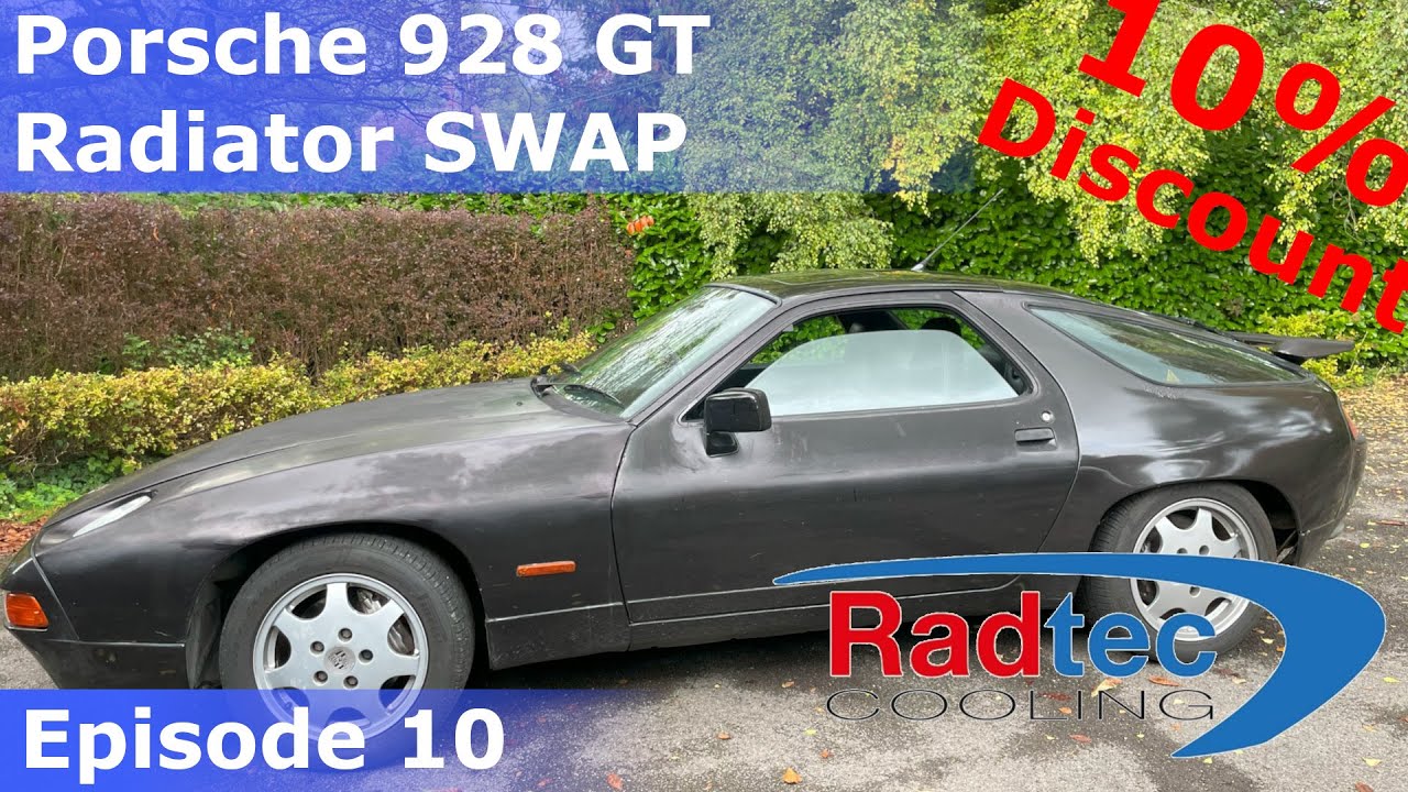 Porsche 928 GT Episode 10 - Fitting a Radtec Radiator