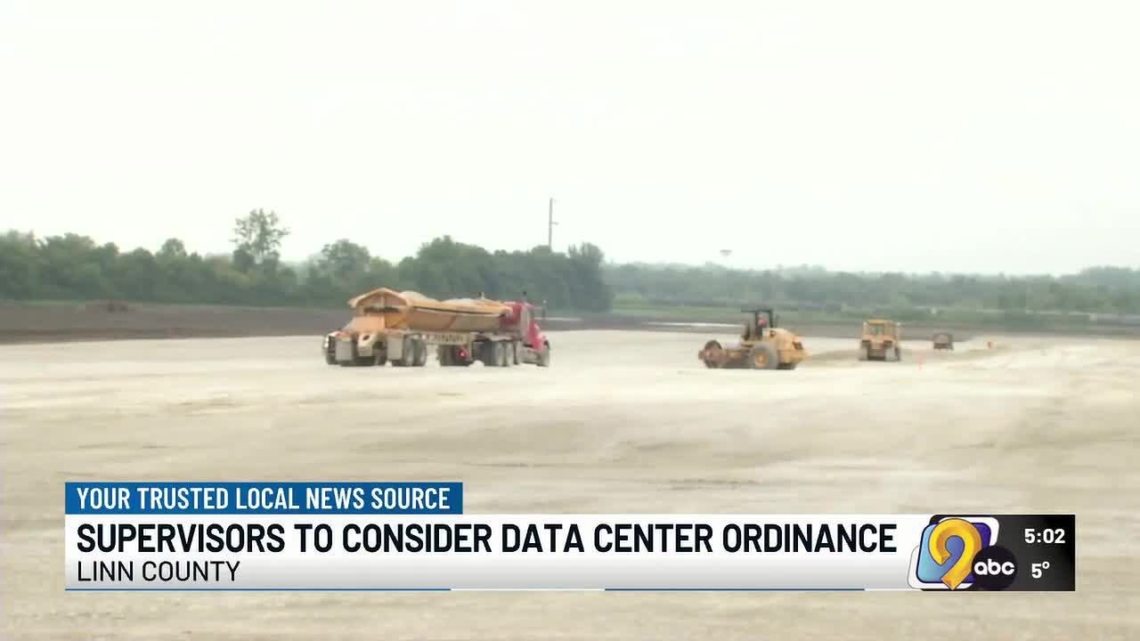 Linn County Supervisors to consider a data center ordinance
