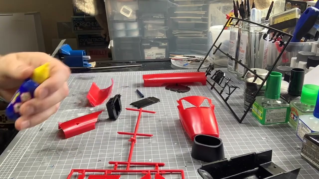1/12 Tamiya Lotus 49B - Build Progress #1
