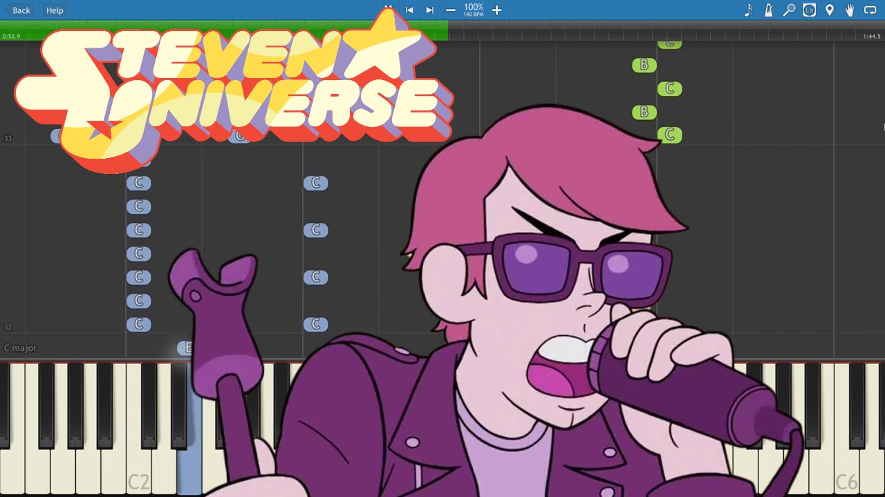 Steven Universe - Like A Star - Piano Tutorial - Mike Krol