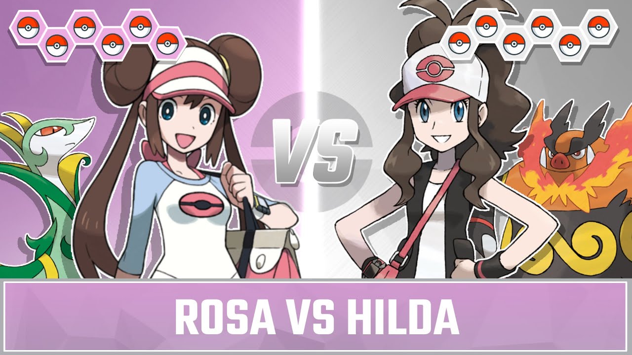 Unova Pokemon Battle: Rosa vs Hilda