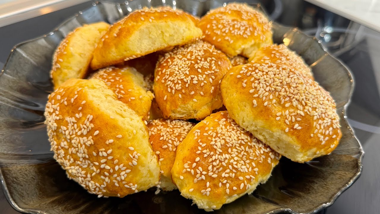 Мягкое соленое печенье за ​​10 минут с моцареллой 🤤🤤🤤