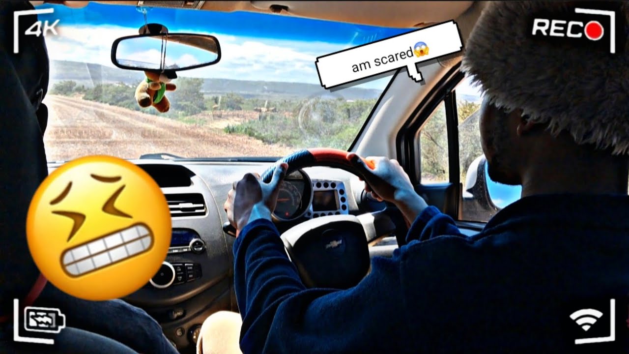 LEARNING HOW TO DRIVE A MANUAL..(almost crashed)