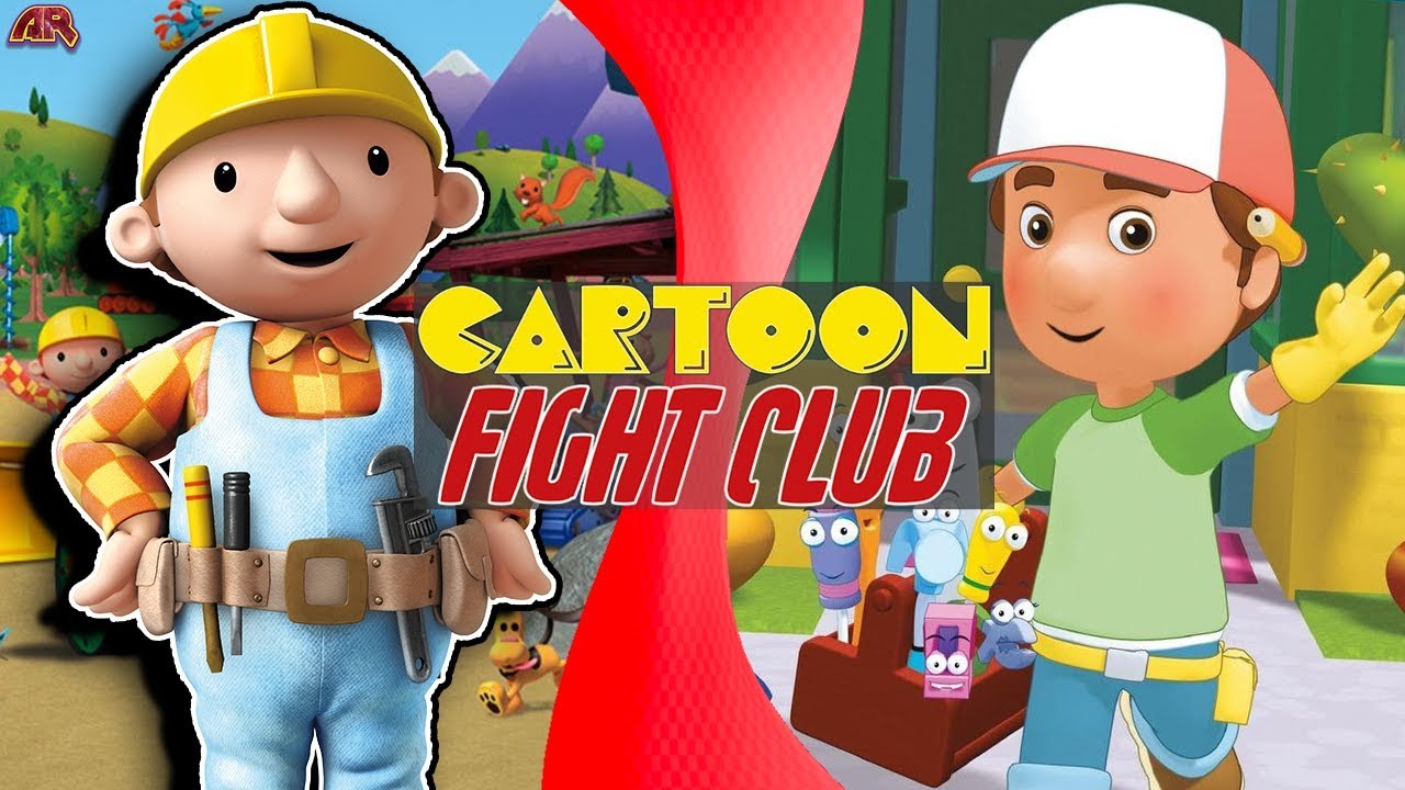 BOB THE BUILDER vs HANDY MANNY! (ADULT CARTOON PARODY) | CARTOON FIGHT CLUB!