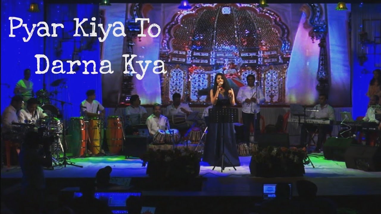 Pyar Kiya To Darna Kya | Lata Mangeshkar | Mughal-E-Aazam | Gul Saxena | Live Performance