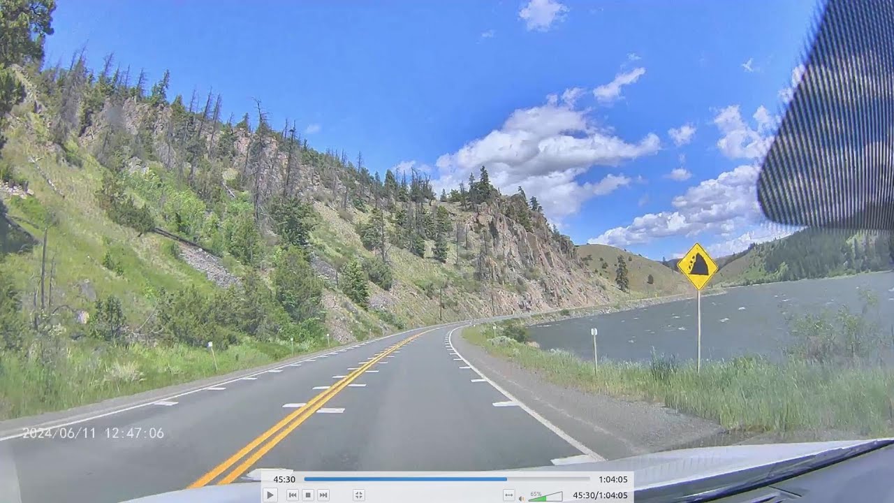 Dashcam Drive Merritt to Kamloops Highway 5a - Old Merritt Highway