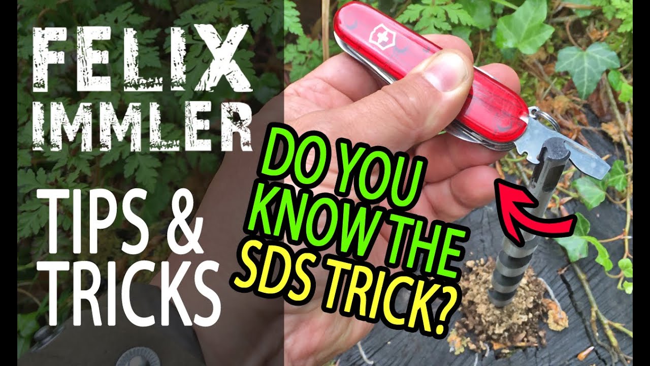 Awesome Tricks to drill holes with the Swiss Army Knife - Victorinox Tips & Tricks (31/40)