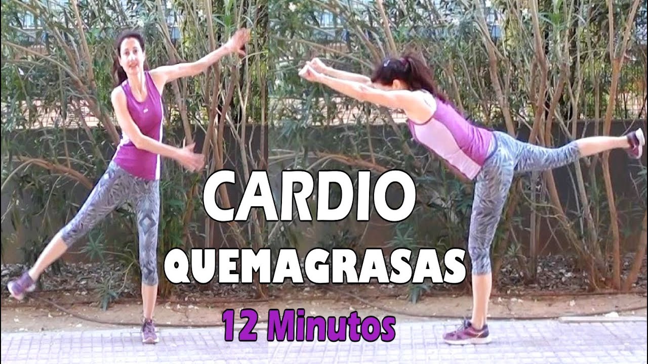 CARDIO QUEMA GRASA INTENSO 12 MINUTOS- CARDIO RAPIDO HIIT