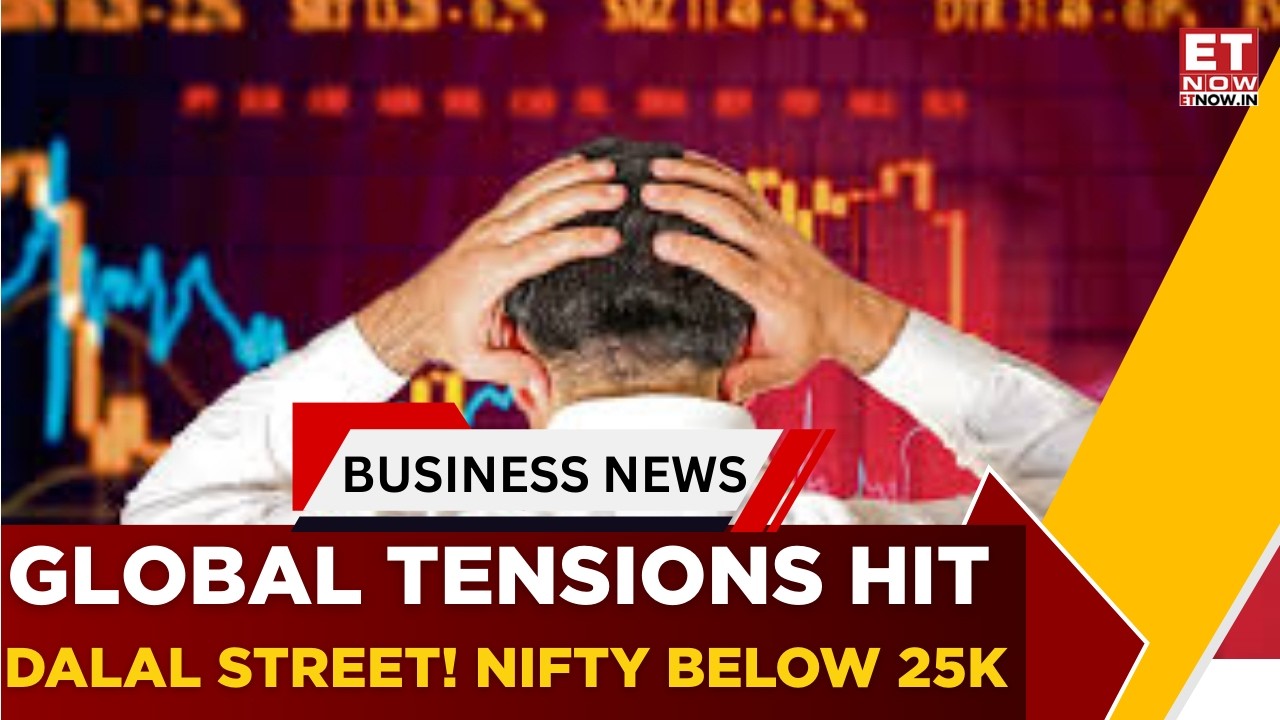 Stock Market Today: All Sectoral Indices In Red Amid Geopolitical Tensions | Closing Trades | ET Now