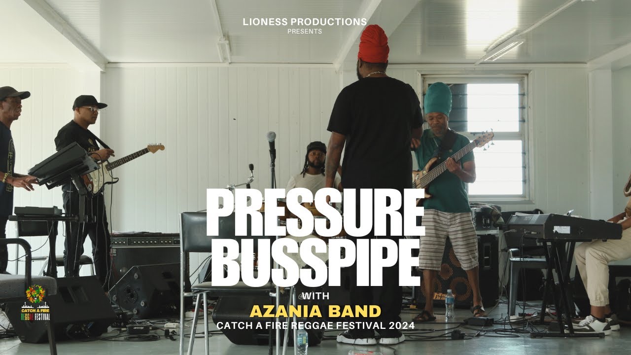 Pressure Busspipe With Azania Band - King Selassie First | Catch A Fire Reggae Fest 2024 Rehersals
