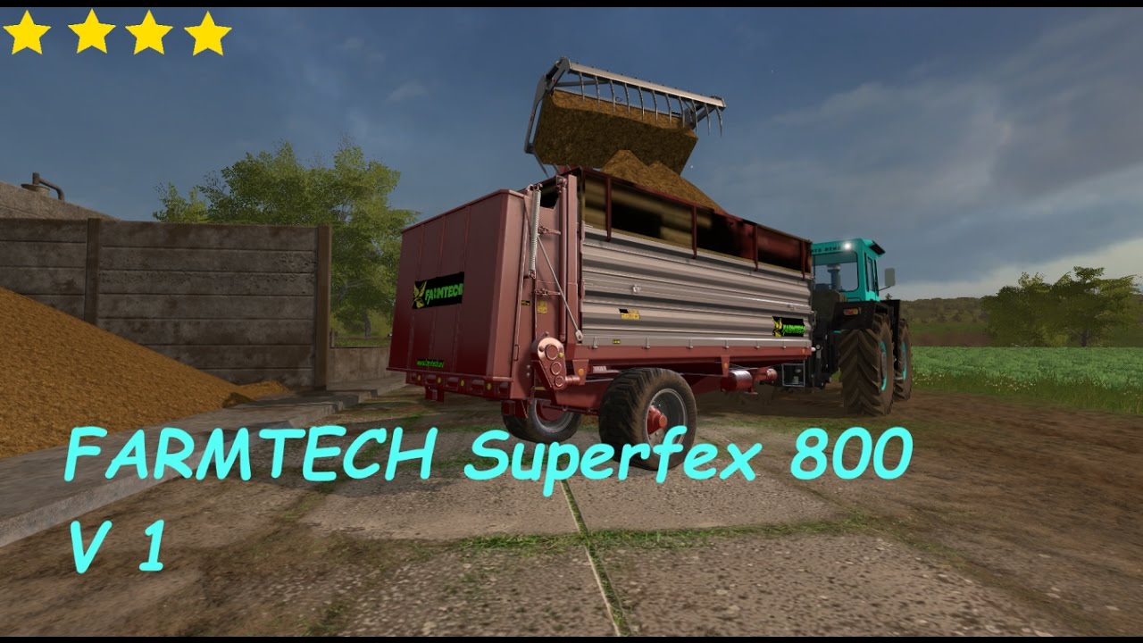 Mod Vorstellung Farming Simulator Ls17:FARMTECH Superfex 800 V 1