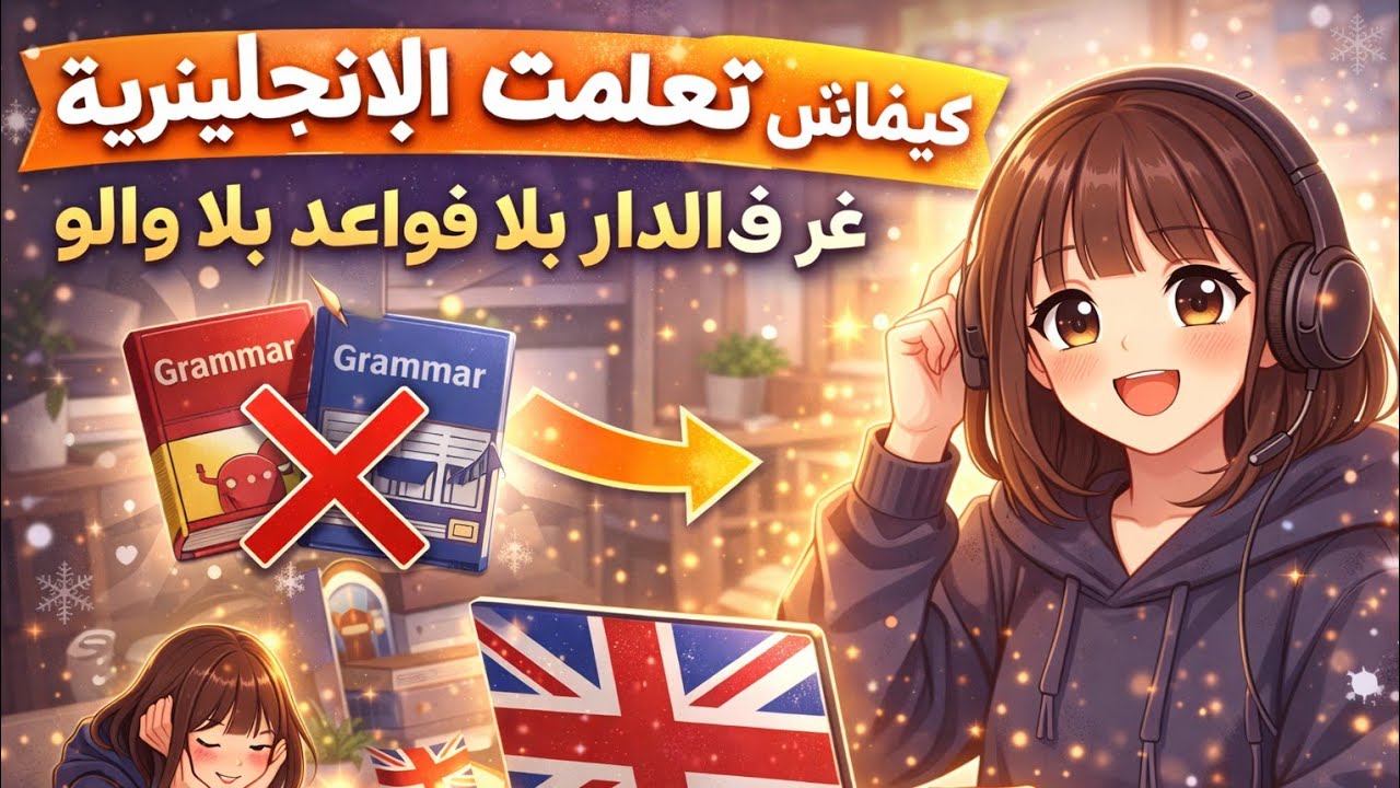 كيفاش تعلمي الانجليزيه غير بوحدك بالفلوس بلا والو
