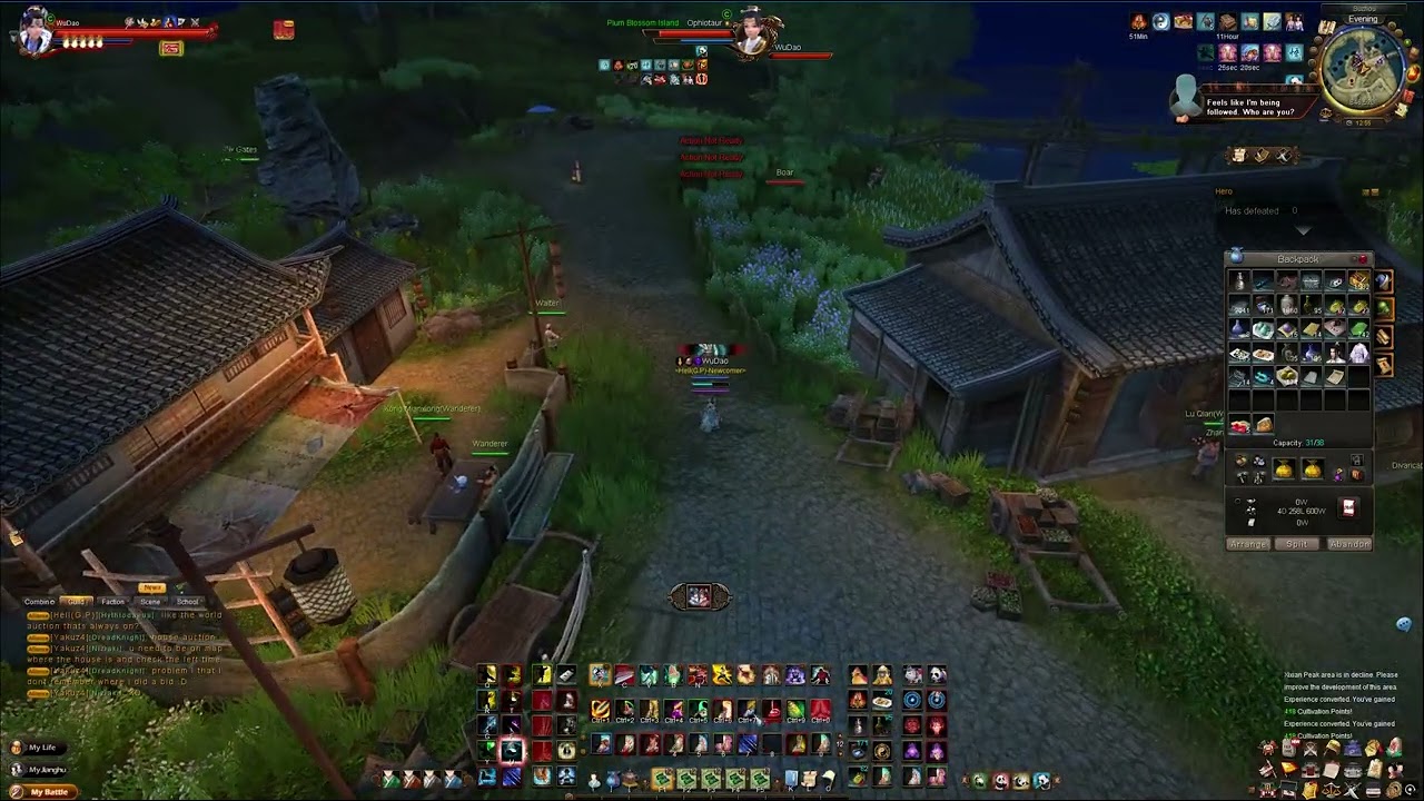Age of Wushu    Ophiotard P2W vs F2P WuDao - The Sequel