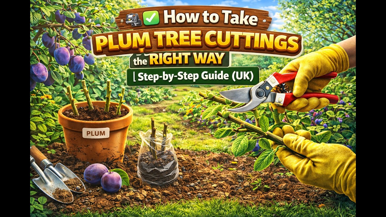 🎥 ✅ How to Take Plum Tree Cuttings the RIGHT WAY | Step-by-Step Guide (UK)