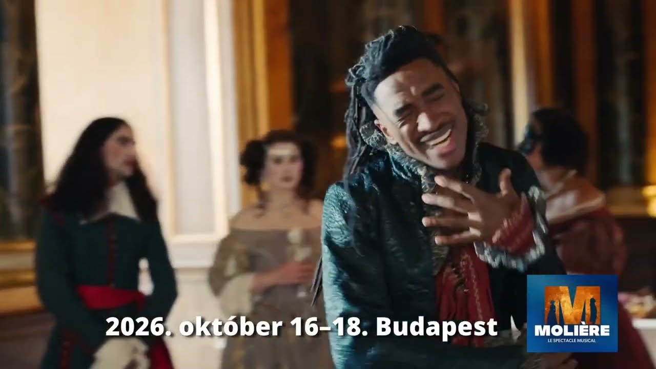 Moli&egrave;re,  Le spectacle musical,  2026. Oktober 16-18. BUDAPEST. Regardez Moi
