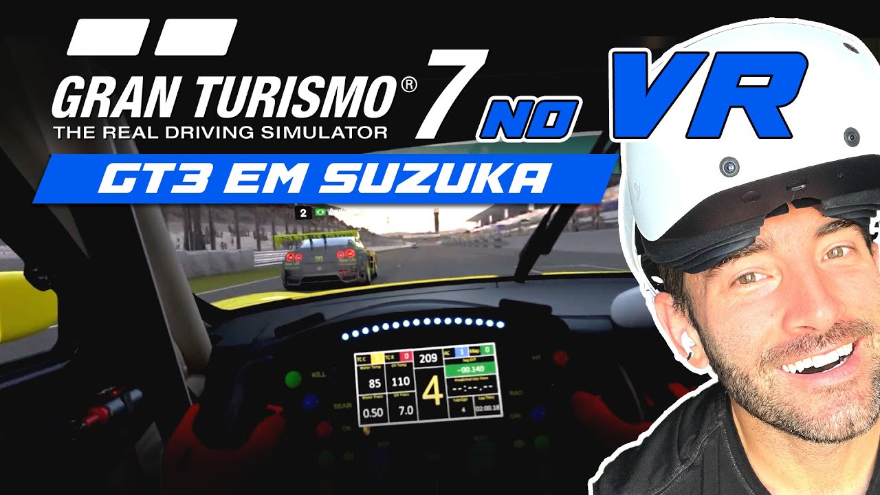 GT7 no VR: Corrida online &Eacute;PICA com a galera BR!