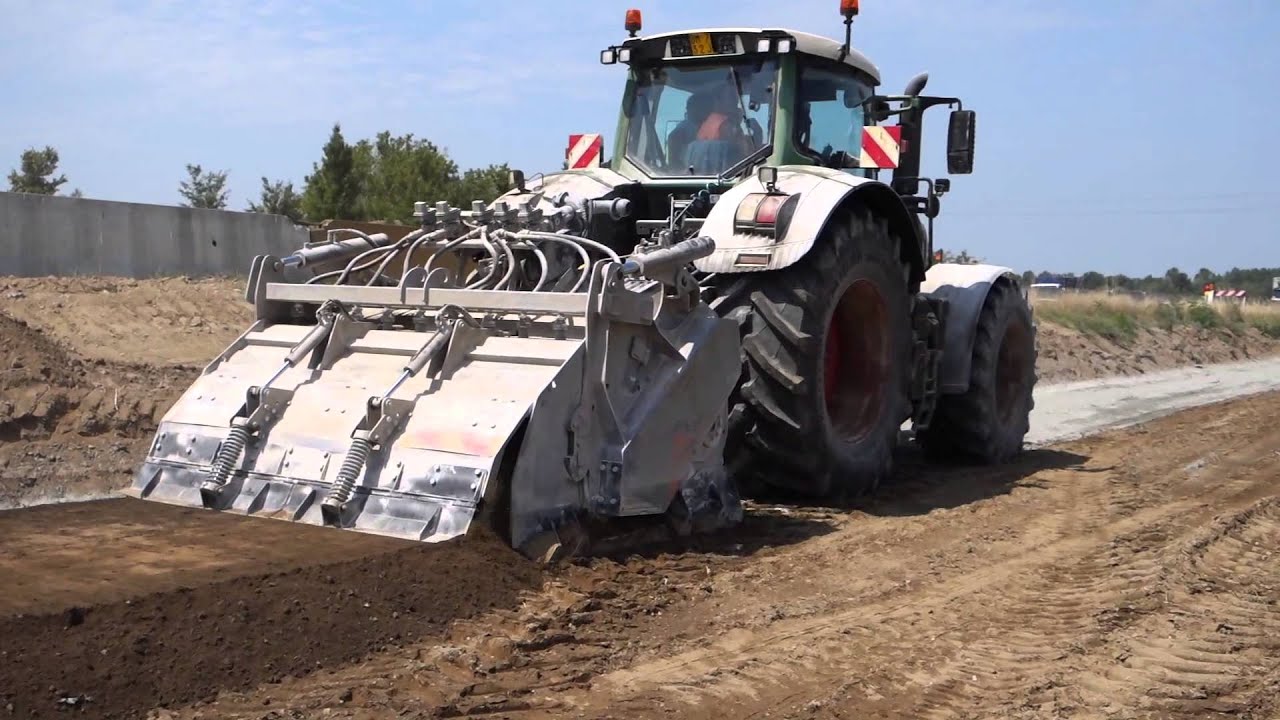 stabilizator gruntu FAE STABI/H z ciągnikiem Fendt 939 Vario _2/2