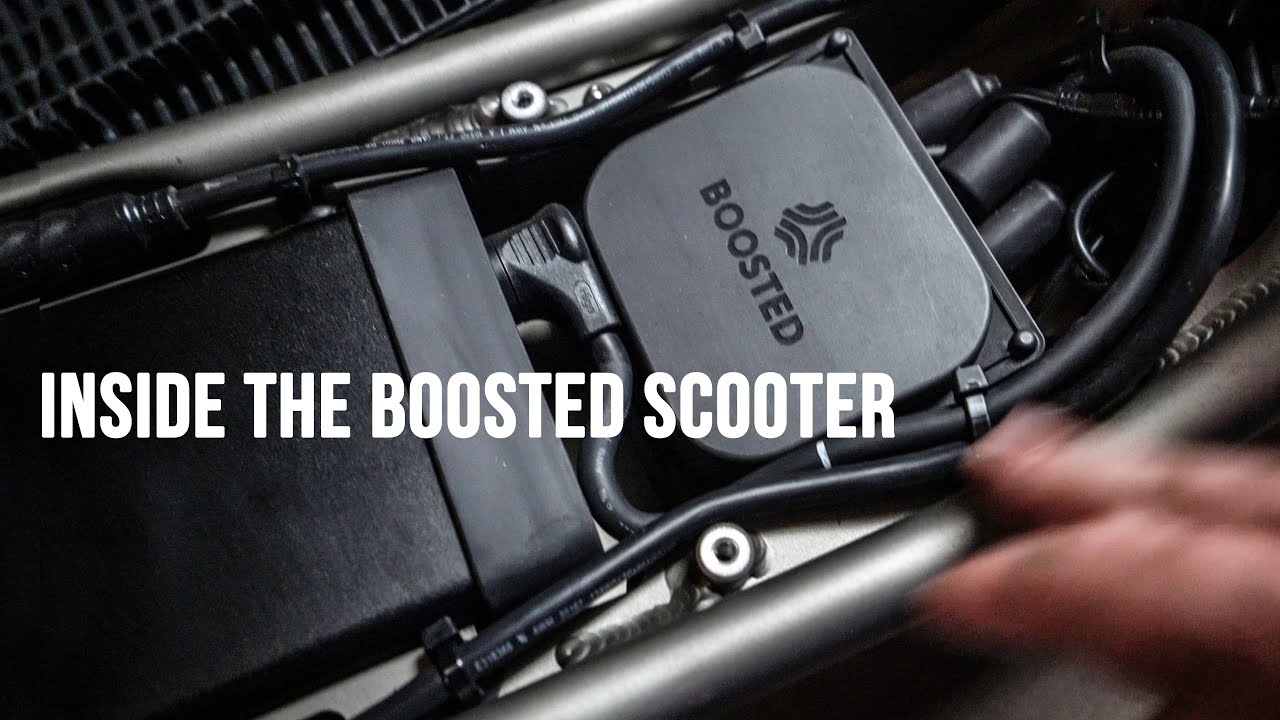 Boosted Rev Scooter: What's under the deck? How big is the battery?