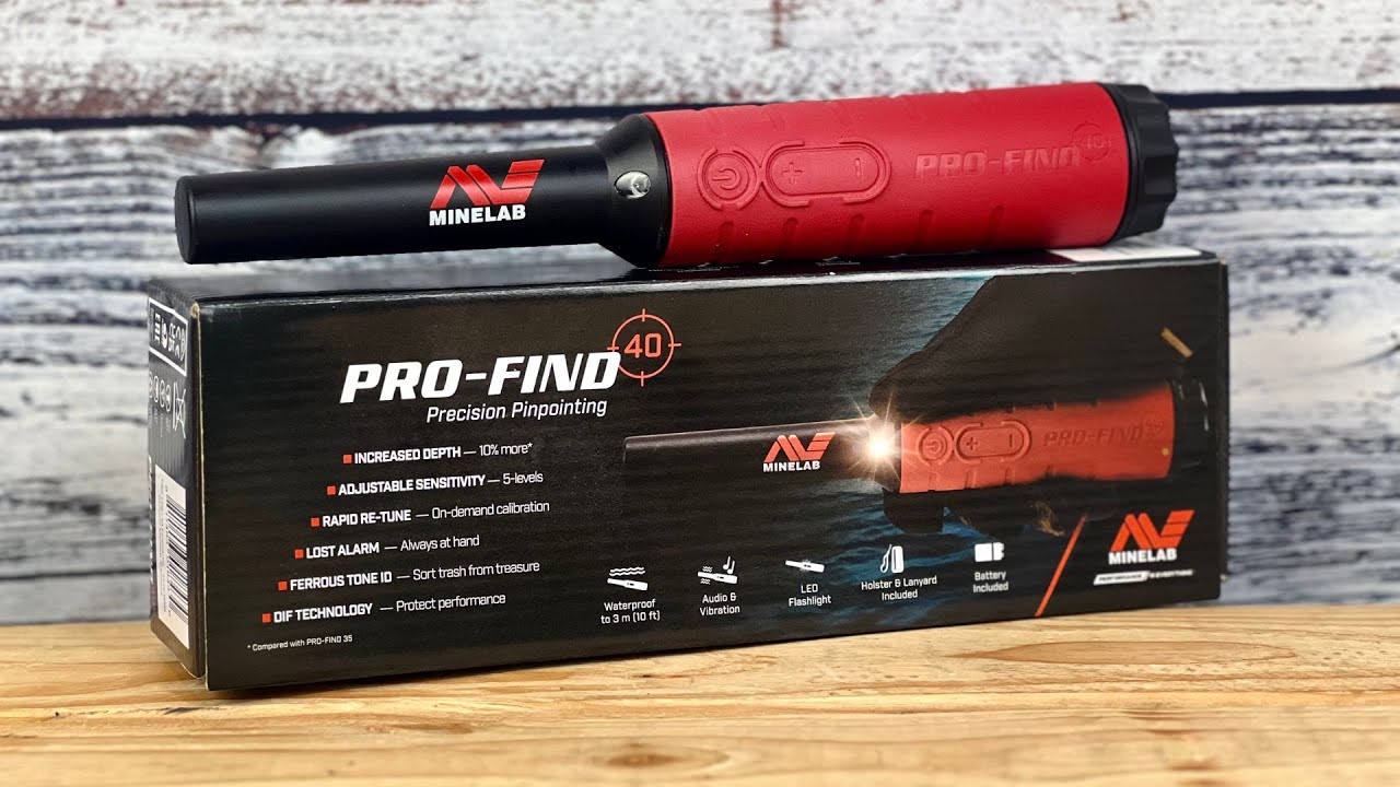 Подробный обзор: НОВЫЙ Minelab Pro-Find 40 — лучший металлоискатель с пинпоинтером