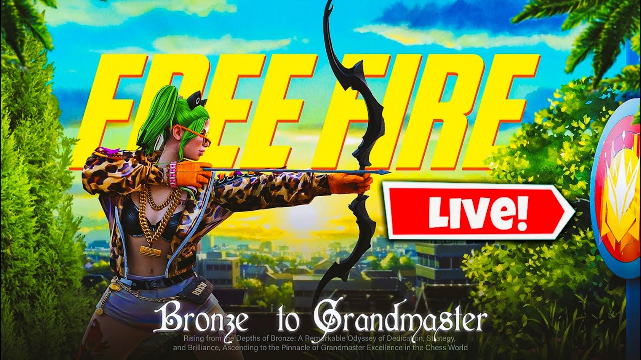 [LIVE 🔴] ROAD TO GRANDMASTER 🏆 | Non-Stop Booyah Run with zRyka😎✌️ #FFMaxLive