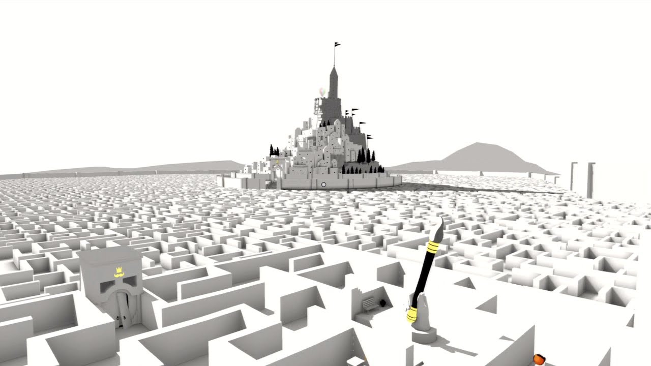 The Unfinished Swan - The Labyrinth - Part 2