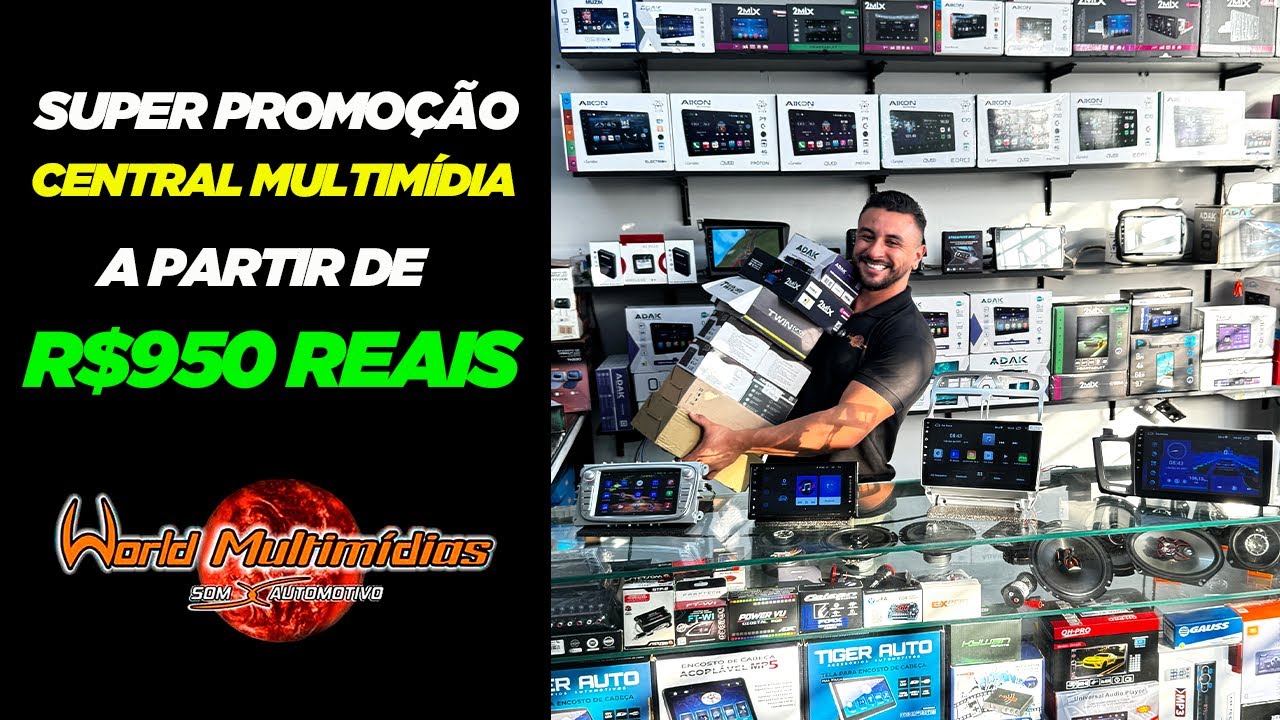 SUPER PROMO&Ccedil;&Atilde;O CENTRAL MULTIM&Iacute;DIA A PARTIR R$950 REAIS! WORLD MULTIM&Iacute;DIAS