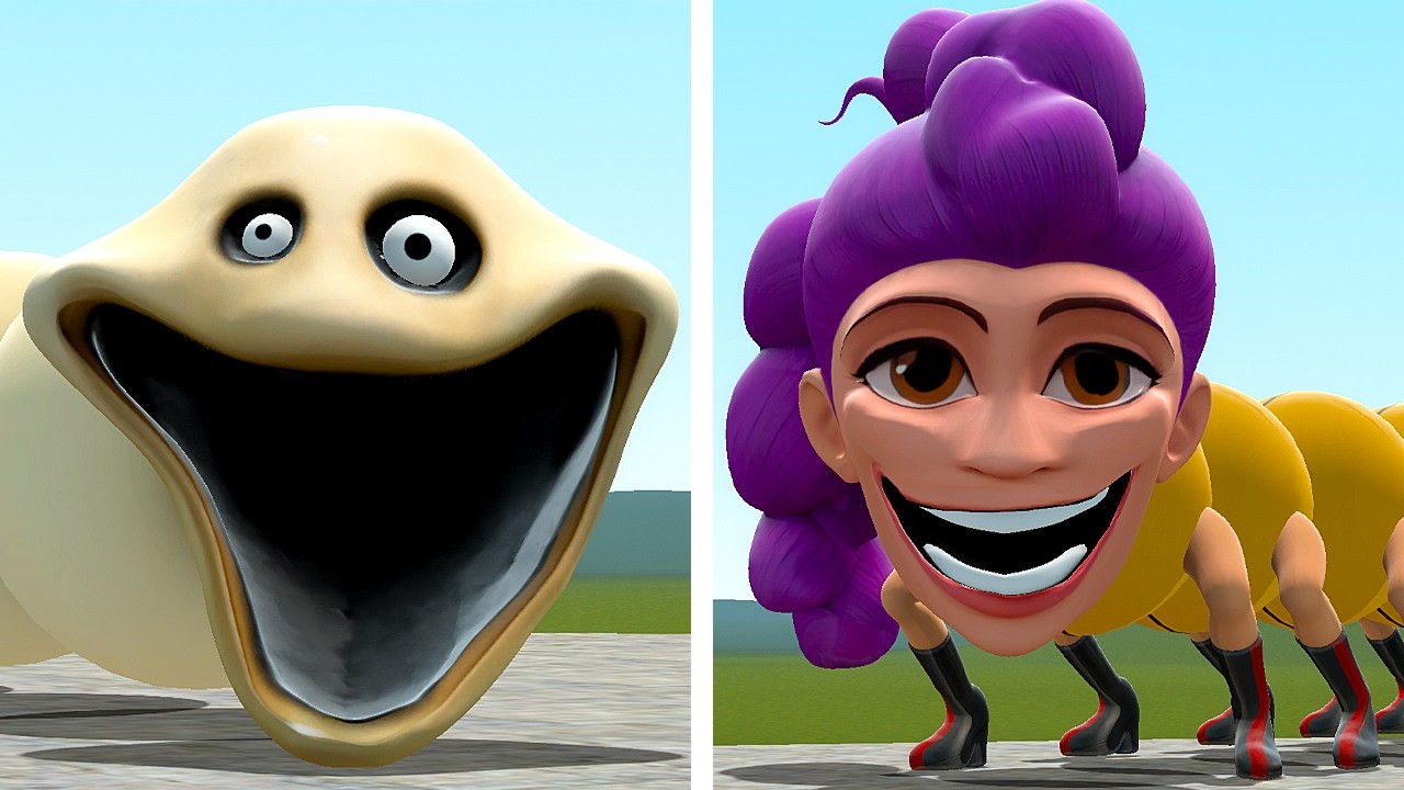 I MADE ROBLOX HUNGRY RUMI WORM In Garry's Mod!