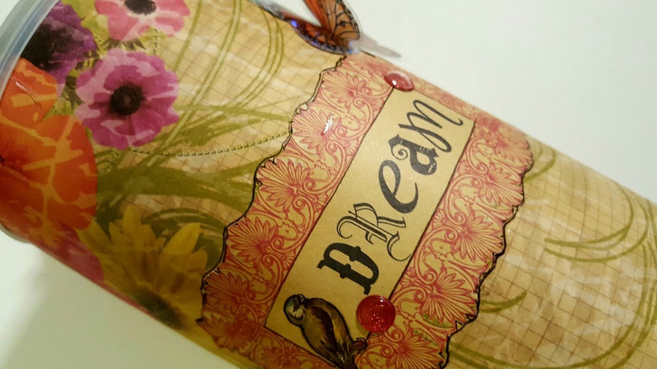 UPCYCLED BREAD CRUMB CONTAINER | MOD PODGE CRAFTS