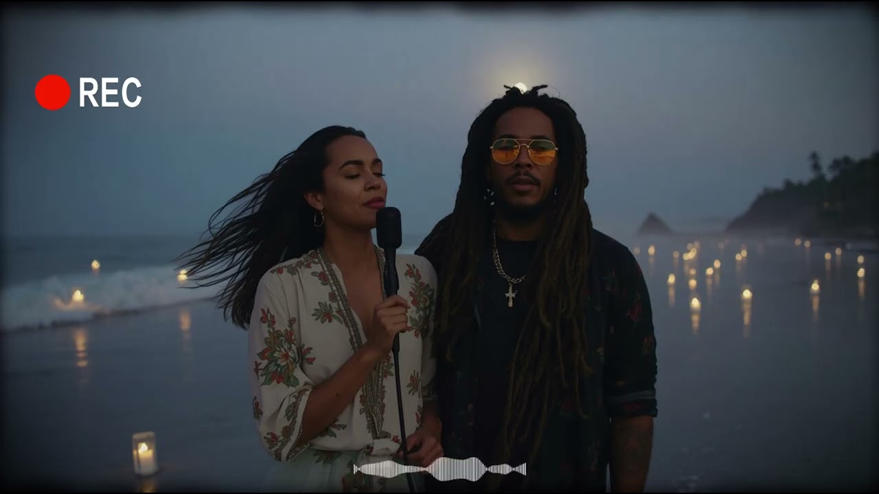 Sia ft. Damian Marley -Three Seconds | AI Music Video ( Cinematic Reggae Pop )